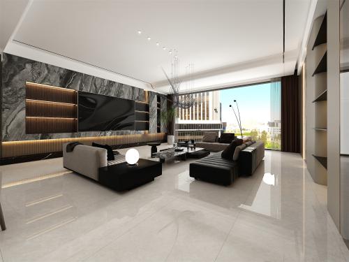 高陽(yáng)陶瓷｜十大陶瓷品牌，750X1500天脈雪山高透原石：理...